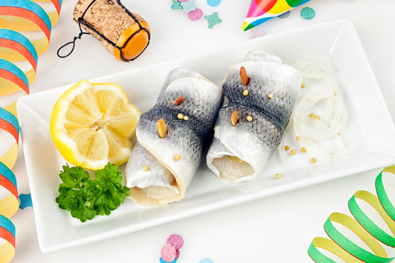Picture of Rolled pickled herring