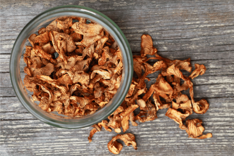 Picture of Chanterelle mushroom (dried)