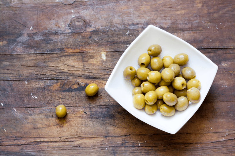 Picture of Green olives (marinated)